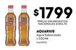 Diarco Aquarius agua saborizada oferta