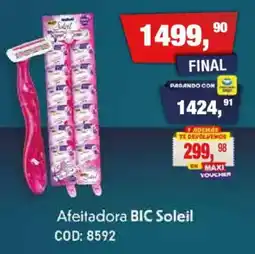 Maxiconsumo Bic afeitadora soleil oferta