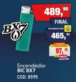 Maxiconsumo Bic encendedor bx7 oferta