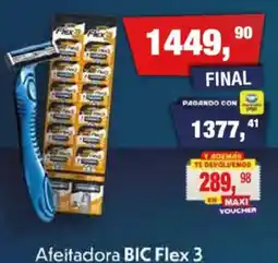 Maxiconsumo Bic afeitadora flex 3 oferta