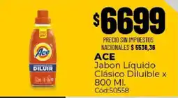 Diarco Ace jabon liquido clasico diluible oferta
