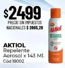 Diarco Aktiol repelente aerosol oferta