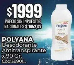 Diarco Polyana desodorante antitranspirante oferta