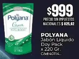 Diarco Polyana jabón líquido para manos oferta