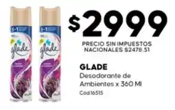 Diarco Glade desodorante de ambientes oferta