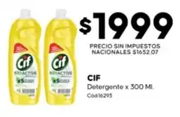 Diarco Cif detergente oferta