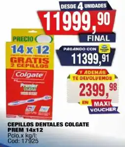Maxiconsumo Colgate cepillos dentales prem oferta