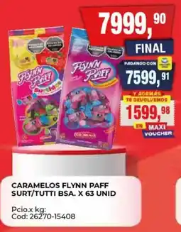 Maxiconsumo Flynn paff caramelos oferta