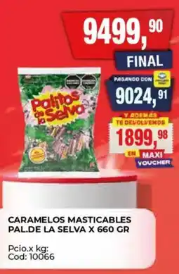 Maxiconsumo Palitos de Selva oferta
