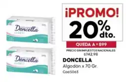 Diarco Doncella algodón oferta