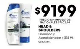 Diarco Head & Shoulders Shampoo y Acondicionador oferta