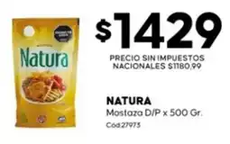 Diarco Natura mostaza oferta