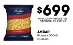 Diarco Ambar fideos oferta
