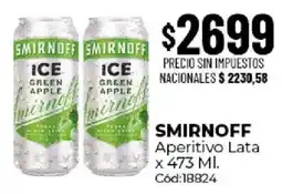 Diarco Smirnoff aperitivo lata oferta