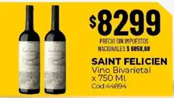 Diarco Saint felicien vino bivarietal oferta