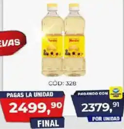 Maxiconsumo Nestlé aceite de girasol oferta