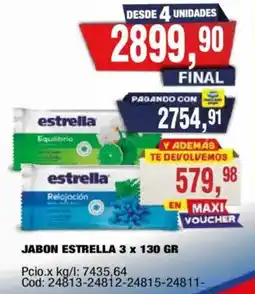 Maxiconsumo Estrella jabon oferta