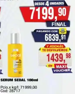 Maxiconsumo Sedal serum oferta