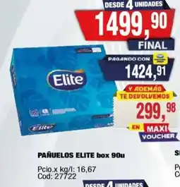 Maxiconsumo Elite pañuelos oferta