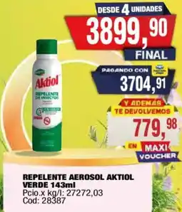 Maxiconsumo Aktiol repelente de insectos oferta