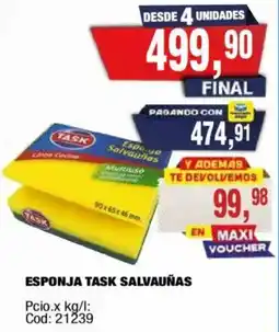Maxiconsumo Task esponja salvañas oferta