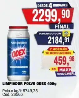 Maxiconsumo Odex limpiador polvo oferta