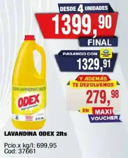 Maxiconsumo Odex lavandina 2ts oferta