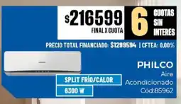 Diarco Philco aire acondicionado oferta