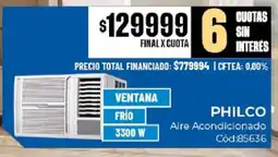 Diarco Philco aire acondicionado oferta