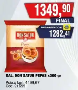 Maxiconsumo Don satur pepas oferta