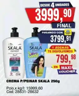 Maxiconsumo Skala crema p/peinar oferta