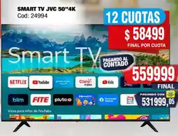Maxiconsumo Jvc smart tv 50" 4k oferta