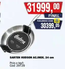 Maxiconsumo Hudson sarten ac.inox oferta