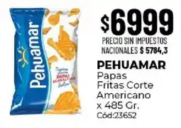 Diarco Pehuamar papas fritas corte americano oferta