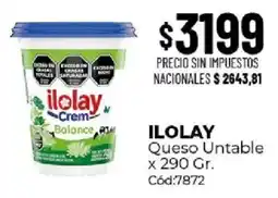 Diarco Ilolay queso untable oferta