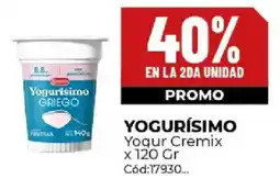 Diarco Yogurísimo yogur cremix oferta