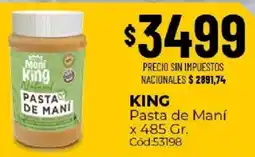 Diarco King pasta de maní oferta