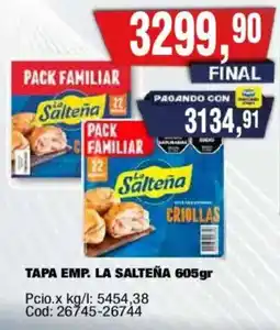 Maxiconsumo La saltena pack familiar oferta