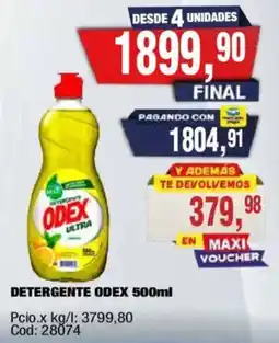 Maxiconsumo Odex detergente ultra oferta