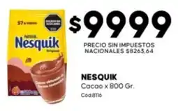 Diarco Nesquik cacao oferta