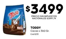 Diarco Toddy cacao oferta