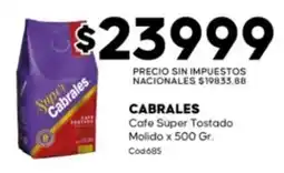 Diarco Cabrales cafe súper tostado oferta