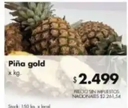Disco Piña gold oferta