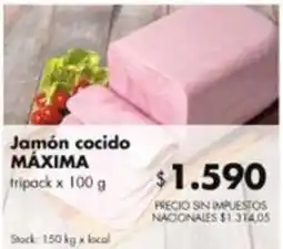 Disco Máxima jamón cocido oferta