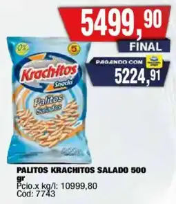 Maxiconsumo Krachitos palitos salados oferta