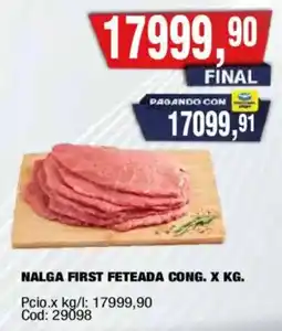 Maxiconsumo Nalga first feteada cong. oferta