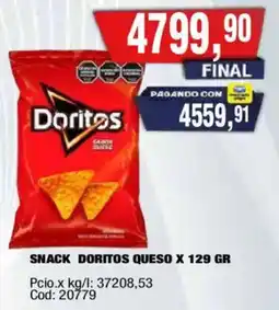 Maxiconsumo Doritos snack queso oferta