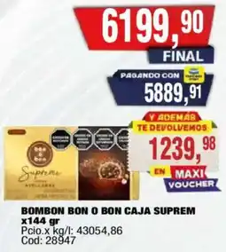 Maxiconsumo Bon o bon bombon caja suprem oferta