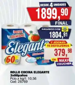 Maxiconsumo Elegantante rollo cocina oferta