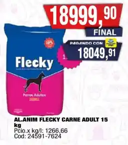 Maxiconsumo Flecky perros adultos oferta